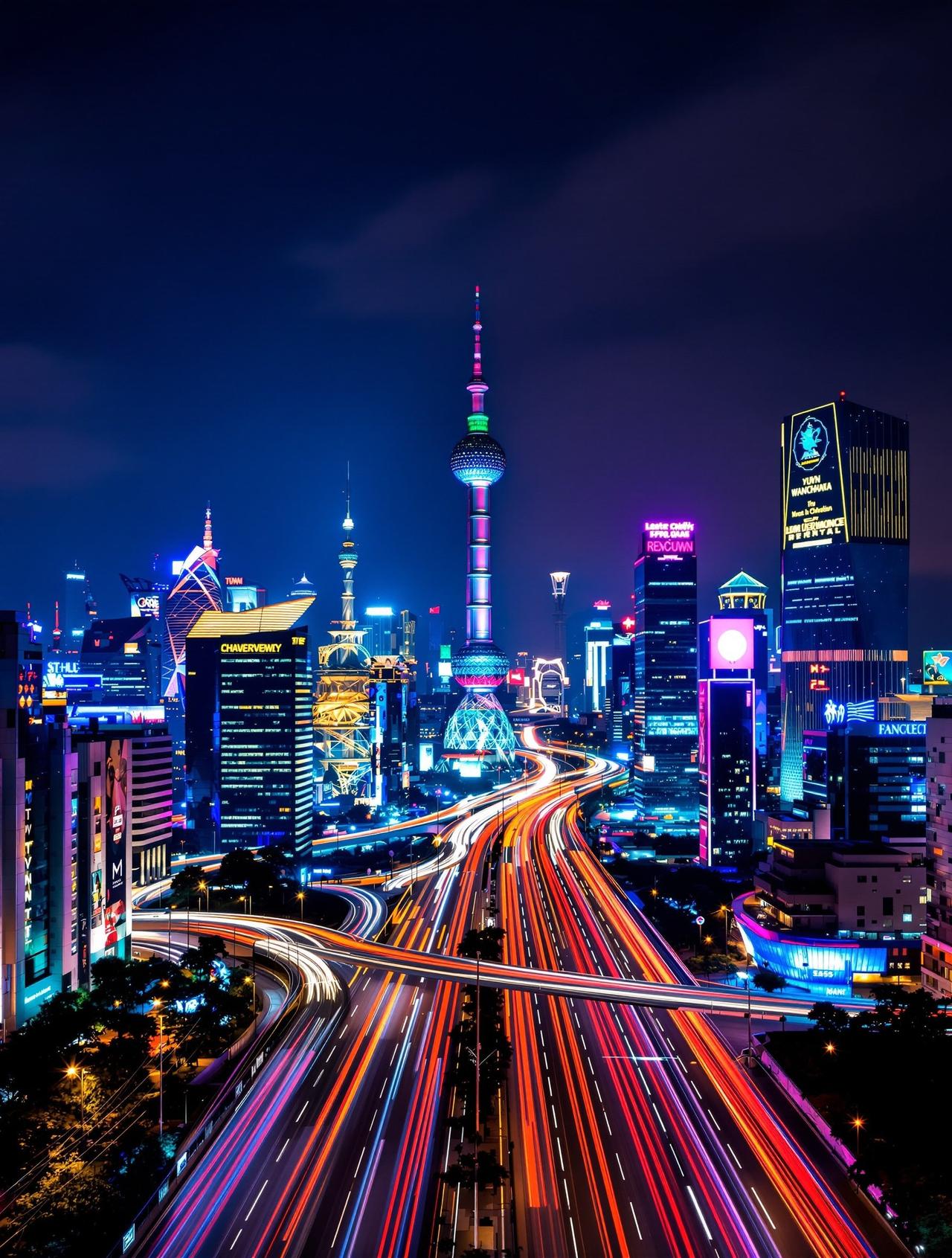城市夜景延时摄影 - 星辰视频高清在线观看
